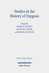 eBook (pdf) Studies in the History of Exegesis de 