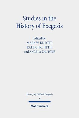 eBook (pdf) Studies in the History of Exegesis de 