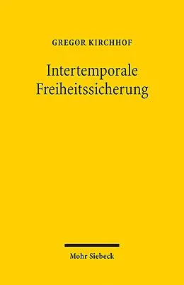 E-Book (pdf) Intertemporale Freiheitssicherung von Gregor Kirchhof
