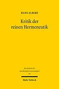 E-Book (pdf) Kritik der reinen Hermeneutik von Hans Albert