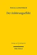 E-Book (pdf) Der Anhörungseffekt von Pascal Langenbach