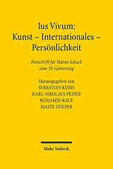 E-Book (pdf) Ius Vivum: Kunst - Internationales - Persönlichkeit von 