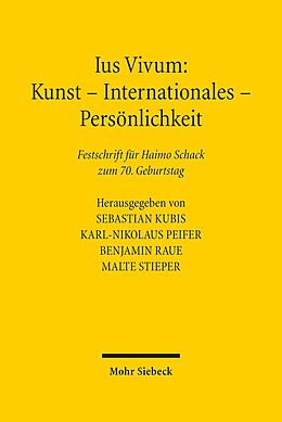 E-Book (pdf) Ius Vivum: Kunst - Internationales - Persönlichkeit von 