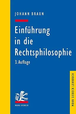 E-Book (pdf) Einführung in die Rechtsphilosophie von Johann Braun