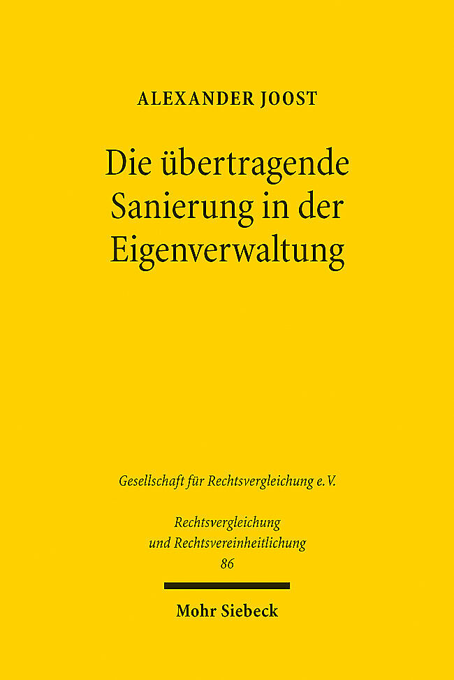 Die übertragende Sanierung in der Eigenverwaltung