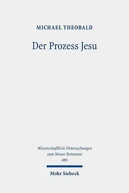 E-Book (pdf) Der Prozess Jesu von Michael Theobald