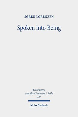 eBook (pdf) Spoken into Being de Søren Lorenzen