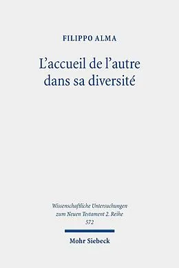 E-Book (pdf) L'accueil de l'autre dans sa diversité von Filippo Alma