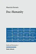 E-Book (pdf) Doc-Humanity von Maurizio Ferraris