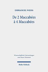 E-Book (pdf) De 2 à 4 Maccabées von Emmanuel Weiss