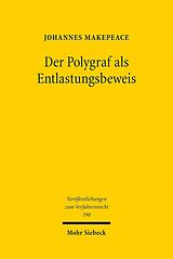 E-Book (pdf) Der Polygraf als Entlastungsbeweis von Johannes Makepeace