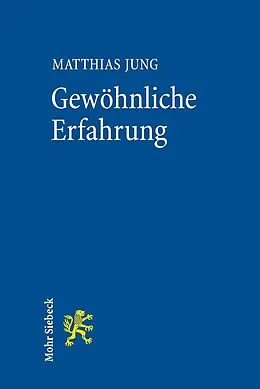 E-Book (pdf) Gewöhnliche Erfahrung von Matthias Jung