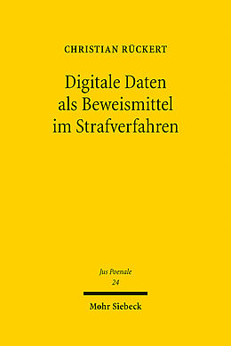 Fester Einband Digitale Daten als Beweismittel im Strafverfahren von Christian Rückert