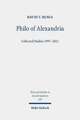 E-Book (pdf) Philo of Alexandria von David T. Runia
