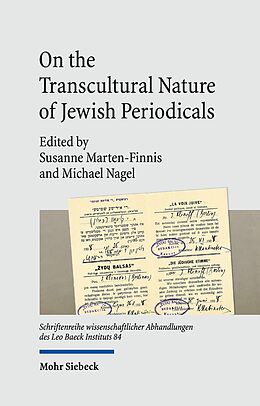 eBook (pdf) On the Transcultural Nature of Jewish Periodicals de 