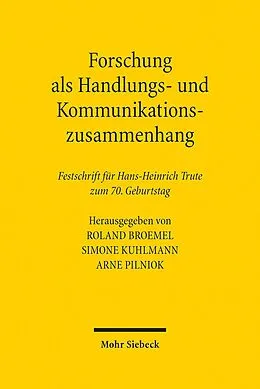 E-Book (pdf) Forschung als Handlungs- und Kommunikationszusammenhang von 