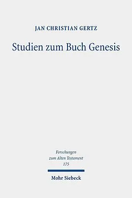 E-Book (pdf) Studien zum Buch Genesis von Jan Christian Gertz