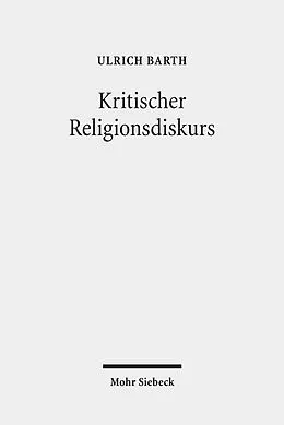 E-Book (pdf) Kritischer Religionsdiskurs von Ulrich Barth