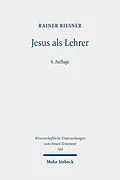 E-Book (pdf) Jesus als Lehrer von Rainer Riesner