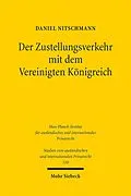 E-Book (pdf) Der Zustellungsverkehr mit dem Vereinigten Königreich von Daniel Nitschmann