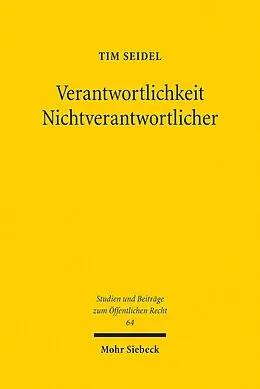 E-Book (pdf) Verantwortlichkeit Nichtverantwortlicher von Tim Seidel