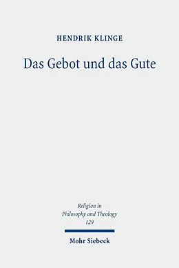 E-Book (pdf) Das Gebot und das Gute von Hendrik Klinge