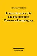 E-Book (pdf) Bilanzrecht in den USA und internationale Konzernrechnungslegung von Claus Luttermann