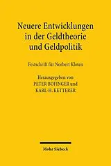 E-Book (pdf) Neuere Entwicklungen in der Geldtheorie und Geldpolitik von 