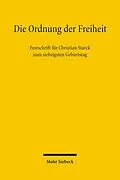 E-Book (pdf) Die Ordnung der Freiheit von 