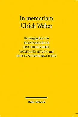 E-Book (pdf) In memoriam Ulrich Weber von 