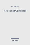 E-Book (pdf) Mensch und Gesellschaft von Erich Weede