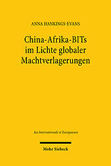 Kartonierter Einband China-Afrika-BITs im Lichte globaler Machtverlagerungen von Anna Hankings-Evans