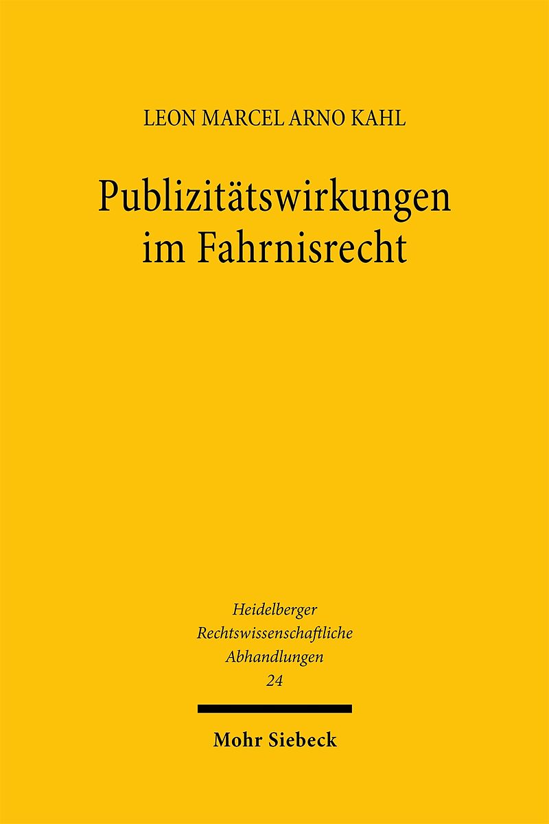 Publizitätswirkungen im Fahrnisrecht