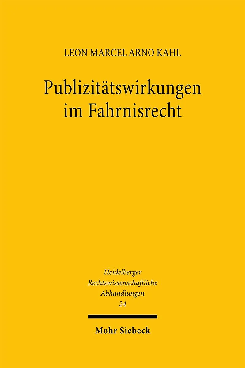 Publizitätswirkungen im Fahrnisrecht