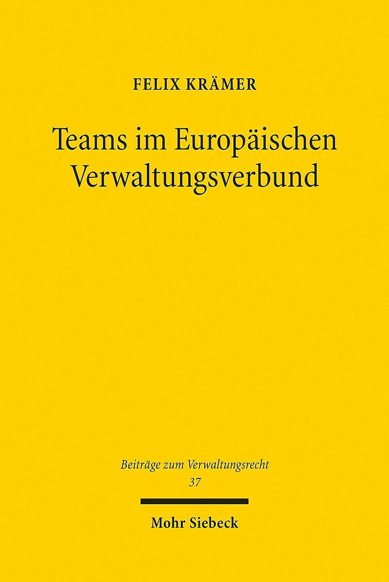 Teams im Europäischen Verwaltungsverbund