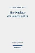 E-Book (pdf) Eine Ontologie des Namens Gottes von Nadine Hamilton