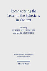 Livre Relié Reconsidering the Letter to the Ephesians in Ancient Context de 