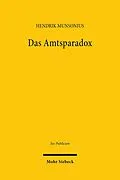 E-Book (pdf) Das Amtsparadox von Hendrik Munsonius