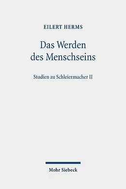 E-Book (pdf) Das Werden des Menschseins von Eilert Herms