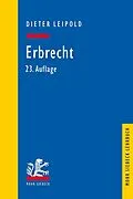 E-Book (pdf) Erbrecht von Dieter Leipold