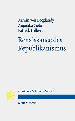 E-Book (pdf) Renaissance des Republikanismus von Armin von Bogdandy