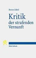 E-Book (pdf) Kritik der strafenden Vernunft von Benno Zabel