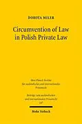 E-Book (pdf) Circumvention of Law in Polish Private Law von Dorota Miler