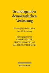 Fester Einband Grundlagen der demokratischen Verfassung von 