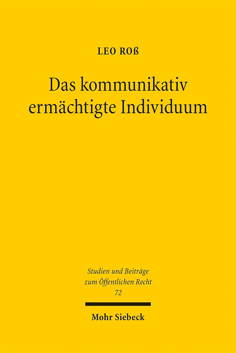 Das kommunikativ ermächtigte Individuum