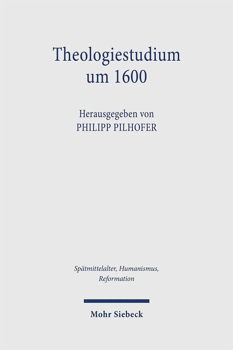 Theologiestudium um 1600