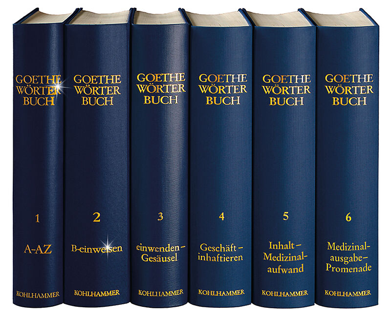 Goethe Wörterbuch, Band 2, Leinen