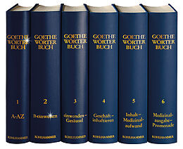 Fester Einband Goethe Wörterbuch, Band 3, Leinen von 