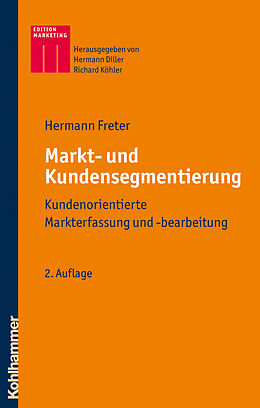 Livre Relié Markt- und Kundensegmentierung de Hermann Freter