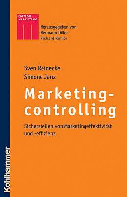 Fester Einband Marketingcontrolling von Sven Reinecke, Simone Janz